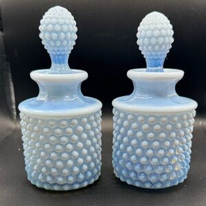 Fenton Duncan and Miller Opalescent Blue.